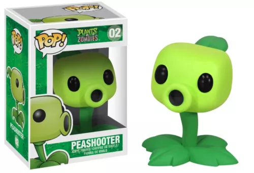 Funko POP! Games Plants vs. Zombies Peashooter #2 Vinyl Figure