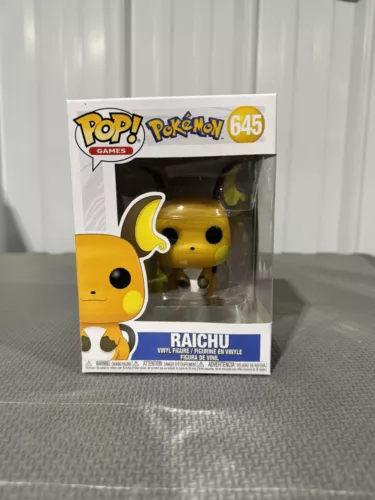 Funko Pop Games Pokémon 645 Raichu Vinyl Figure New