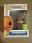 Funko POP! Games Pokemon Charmander #455 [Metallic] Excusive w/ Protector