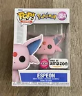 Funko Pop! Games - Pokémon: Espeon (Flocked) #884 Amazon Exclusive w/ Protector