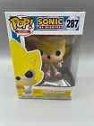 Funko POP! Games Sonic The Hedgehog Super Sonic #287 Vinyl Figure DAMAGED BOX