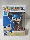 Funko Pop! Games Sonic the Hedgehog with Ring #283 Metallic Gamestop w/Protector