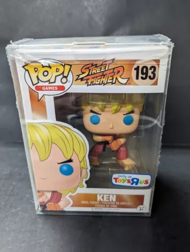 Funko Pop! Games Street Fighter Ken Action Figure Toys 'R Us Exclusive #193 new