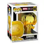 Funko Pop! GAMORA Gold Chrome Marvel Studios 382 Includes POP Protector!