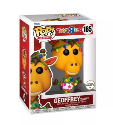 Funko Pop! Geoffrey with Macy's Sweater #165 - Toys R Us Macy's Exclusive MINT