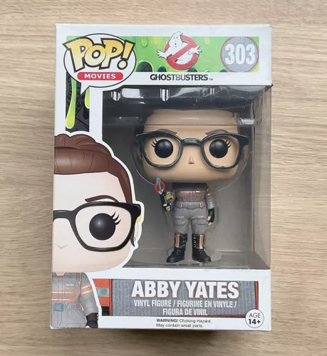 Funko Pop Ghostbusters Abby Yates #303 + Free Protector