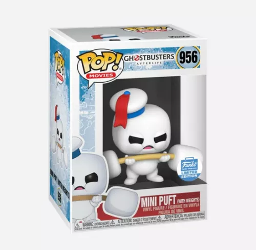 Funko Pop! Ghostbusters Afterlife Shop Exclusive - Mini Puft With Weights #956