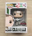 Funko Pop Ghostbusters Dr Peter Venkman Marshmallow #744 + Free Protector