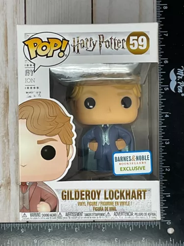 Funko Pop! GILDEROY LOCKHART #59 Harry Potter Barnes & Noble Exclusive D03