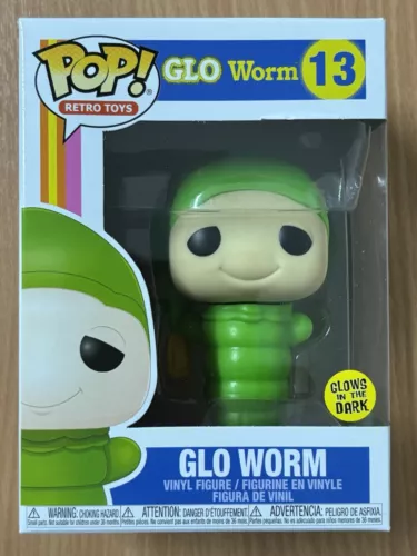 Funko POP! - Glo Worm - Glow in the Dark - Hasbro Retro Toys #13