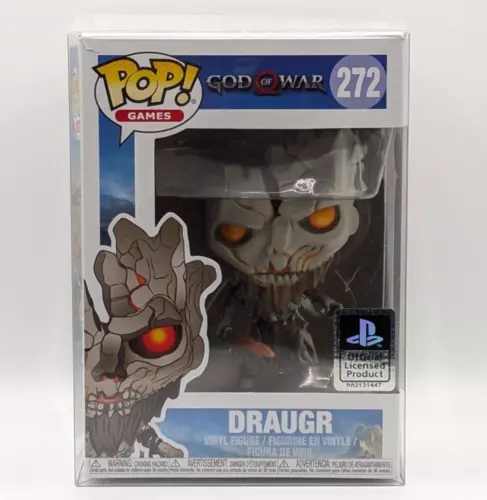 Funko Pop! God of War - Draugr #272 COMPLETE w/ BOX PROTECTOR - READ DESCRIPTION