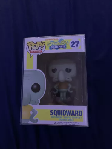 Funko Pop!: GRAIL VAULTED - Spongebob - Squidward #27 *MINT* w/ Pop Protector