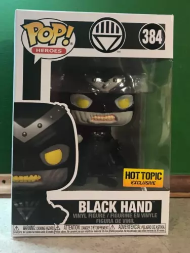 Funko POP! GreenLantern Black Hand Hot Topic 384