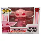 Funko POP Grogu With Cookies #493 Bobblehead Star Wars Valentine's Day New