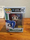 Funko Pop Harley Quinn Hot Topic Exclusive #121 Flaws Creases Scratch