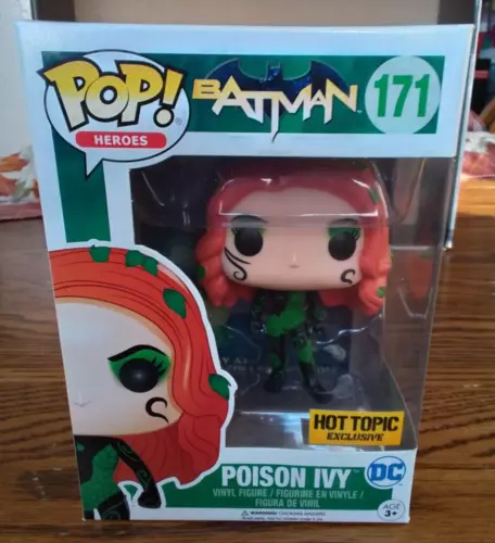 Funko Pop! Heroes #171 Poison Ivy Batman Hot Topic Exclusive - Free Protector