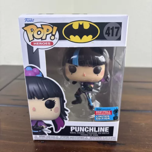 Funko Pop Heroes #417 Punchline Batman DC 2021 NYCC Shared Exclusive