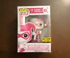 Funko Pop Heroes 45 Harley Quinn Hot Topic Exclusive Valentine Pink Comic DC