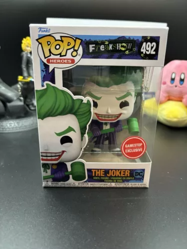 Funko Pop! Heroes #492 DC Freakshow - The Joker Gamestop Exclusive