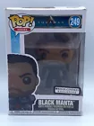 Funko Pop Heroes Aquaman Black Manta #249 Regal Cinemas Exclusive *Damaged Box*