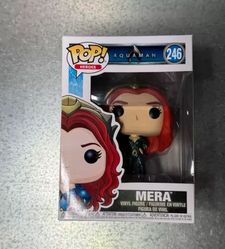 Funko Pop Heroes: Aquaman Mera #246 Vinyl Collectible Figure