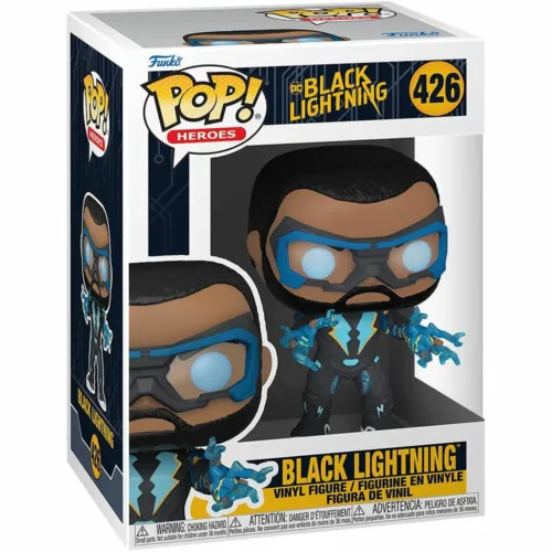 Funko POP! Heroes - DC Comics Black Lightning Vinyl Figure -BLACK LIGHTNING #426