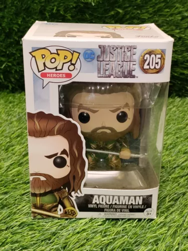 Funko POP! Heroes DC Comics Justice League Movie Aquaman #205