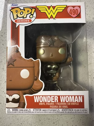 Funko Pop! Heroes DC Comics WONDER WOMAN Valentine Chocolate #490 Vinyl Figure