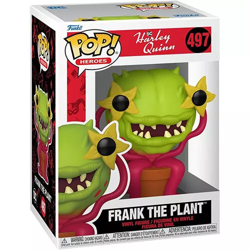 Funko POP! Heroes DC Harley Quinn Animated Series Figure - FRANK THE PLANT #497