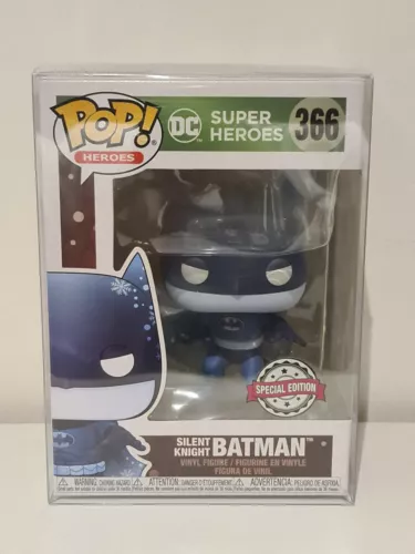 Funko Pop Heroes - DC Super Heroes - Silent Knight Batman - Special Edition #366