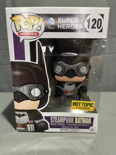 Funko Pop! Heroes DC Super Heroes Steampunk Batman #120 Hot Topic Exclusive