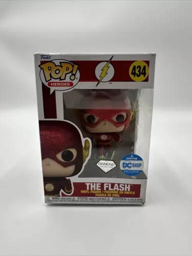 Funko Pop! Heroes DC The Flash (Diamond) DC Fandome Shop Exclusive #434