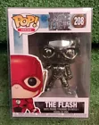 Funko Pop! Heroes -THE FLASH (Black Chrome)-Justice League- #208-NEW W/ Protecor