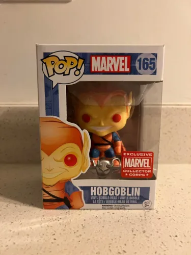 Funko Pop! Hobgoblin #165 Marvel Collector Corps Exclusive with Protector!