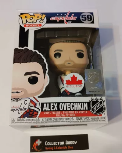 Funko Pop! Hockey 59 Alex Ovechkin Washington Capitals NHL Pop Vinyl Figure