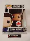 Funko Pop! Hockey 91 Vancouver Canucks Quinn Hughes NHL Pop Canada Exclusive