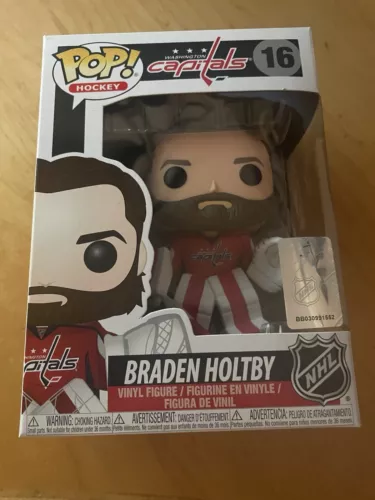 Funko POP Hockey Washington Capitals Braden Holtby #16 NHL Washington Capitals