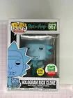 Funko Pop! Hologram Rick Clone #667 GLOW Funko Shop Limited Edition A02