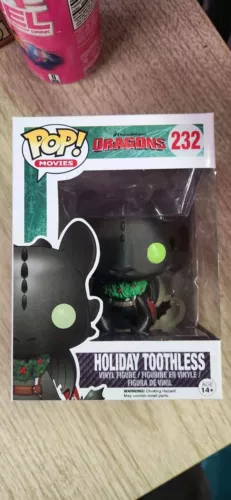 Funko Pop! How to Train your Dragon Holiday Toothless (#232) Exclusive Pop Rare