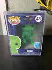 Funko Pop Hulk #48 Marvel Avengers The Infinity Saga Art Series w/ Protector