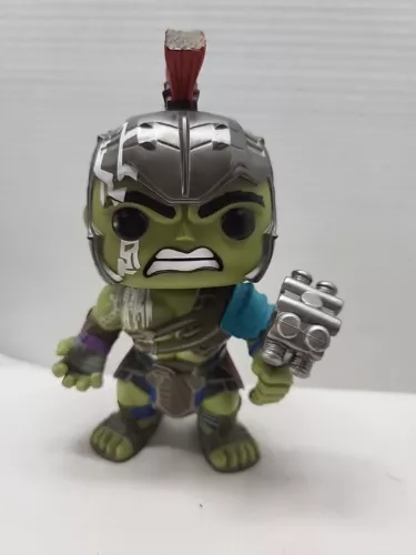 Funko Pop Hulk Thor Ragnarok Figure #241 Marvel Helmet Gladiator 2017  No Box