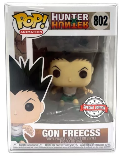 Funko Pop! Hunter X Hunter Gon Freecss #802 Special Edition with Protector