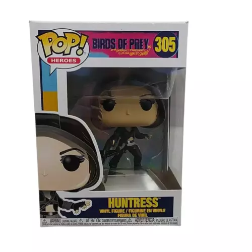 Funko Pop Huntress 305 from Birds of Prey - New in Box Slight Damage to Box