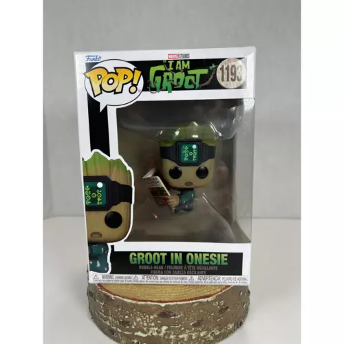 Funko Pop! I Am Groot Groot In PJ’s #1193 Marvel Vinyl Disney