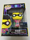 Funko Pop! Imperial heroes DC robin black light #377 Future city Exclusive