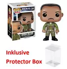 Funko Pop Independence Day #281 Steve Hiller Figure Sealed + Protector Box