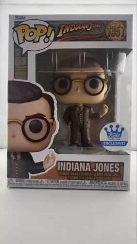 Funko Pop Indiana Jones 1357 Professor Funko Shop Exclusive w/Protector