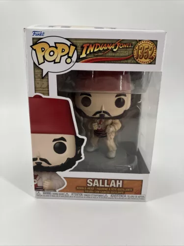 Funko Pop! : Indiana Jones and The Last Crusade - Sallah Vinyl Figure # 1352