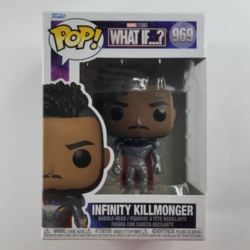 Funko POP Infinity Erik Killmonger #969 Marvel What If ...? Vinyl Figure