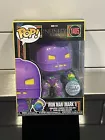 Funko POP Infinity Saga Iron Man Mark 1 Blacklight #1405 Rare Exclusive Marvel